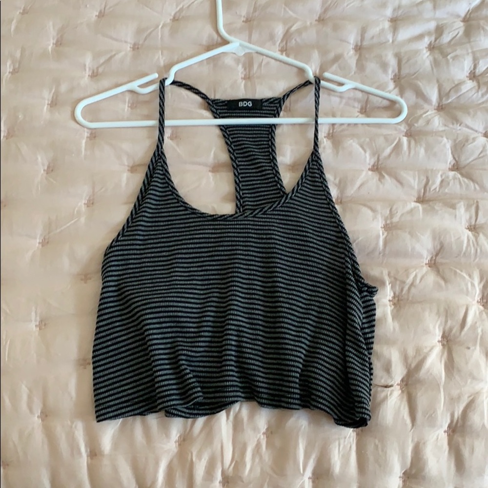 BDG striped crop top